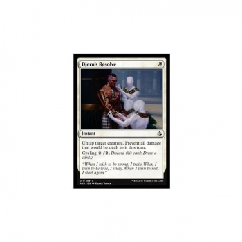 Djeru's Resolve : AMONKHET 011/287 - Magic the Gathering Single Card