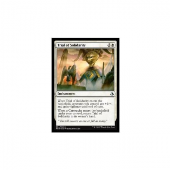 Trial of Solidarity : AMONKHET 034/287 - Magic the Gathering Single Card