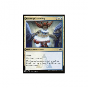 Lawmage's Binding : MYSTERY BOOSTER 1548 - Magic the Gathering Single Card