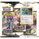 Pokemon 3 Pack Blister : Rayquaza - Sword and Shield Rebel Clash