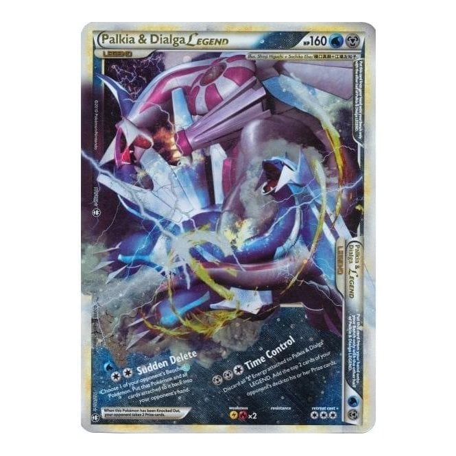 Pokemon Single Promotional Card - Palkia & Dialga Legend (JUMBO) 102/102 | Chaos Cards Pokemon Single Promotional Card - Palkia & Dialga Legend (JUMBO) 102/102 | Chaos Cards