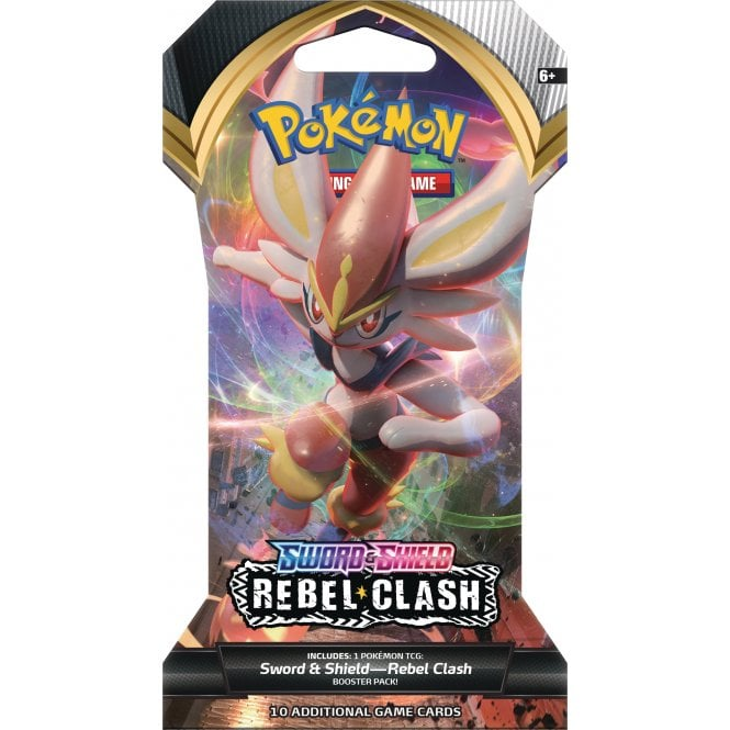 Pokemon Blister Booster Pack (10 Cards) Cinderace Sword and Shield