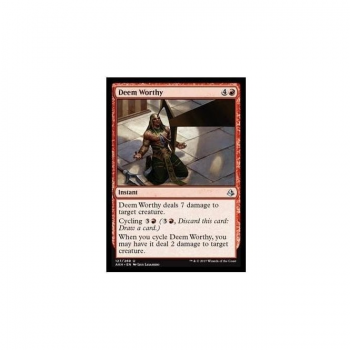 Deem Worthy : AMONKHET 127/287 - Magic the Gathering Single Card