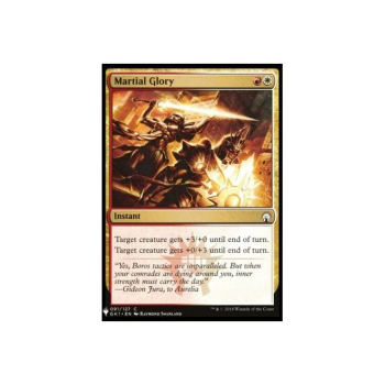 Martial Glory : MYSTERY BOOSTER 1554 - Magic the Gathering Single Card
