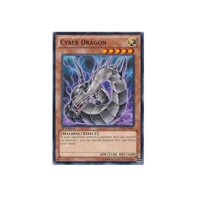 Yu-Gi-Oh! Card SDCR-EN003 Cyber Dragon (Common) | Chaos Cards