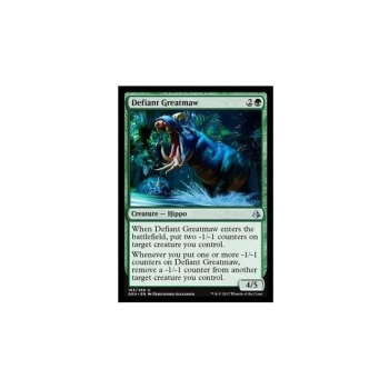 Defiant Greatmaw : AMONKHET 163/287 - Magic the Gathering Single Card