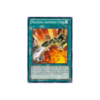 Machina Armored Unit (Common) : SDCR-EN028 - Yu-Gi-Oh! Single Card