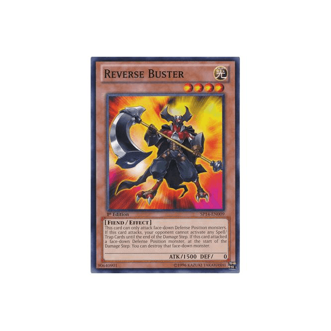 Yu-Gi-Oh! Card SP14-EN009 Reverse Buster (Common) | Chaos Cards Yu-Gi-Oh! Card SP14-EN009 Reverse Buster (Common) | Chaos Cards