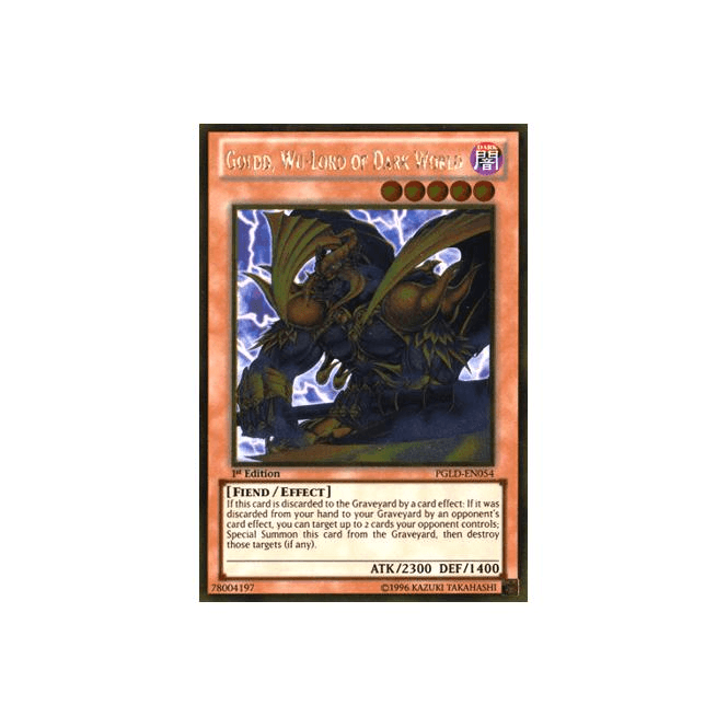 Goldd, Wu-lord Of Dark World - Gold Rare Pgld | Cuotas Sin Interés