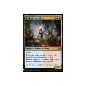 Reclusive Artificer : MYSTERY BOOSTER 1580 - Magic the Gathering Single Card