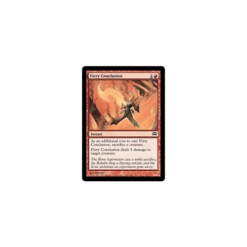 Fiery Conclusion : PLANECHASE 2012 EDITION 042/156 - Magic the Gathering Single Card