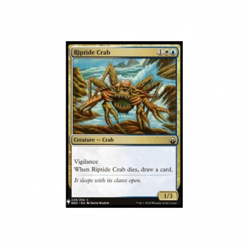 Riptide Crab : MYSTERY BOOSTER 1584 - Magic the Gathering Single Card