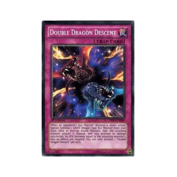 Double Dragon Descent (Common) : PRIO-EN069 - Yu-Gi-Oh! Single Card
