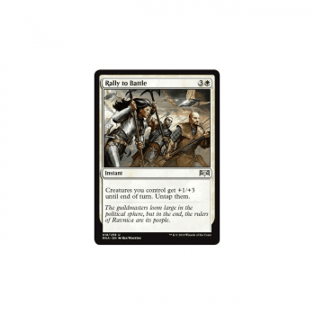 Rally to Battle : RAVNICA ALLEGIANCE 018/259 - Magic the Gathering Single Card