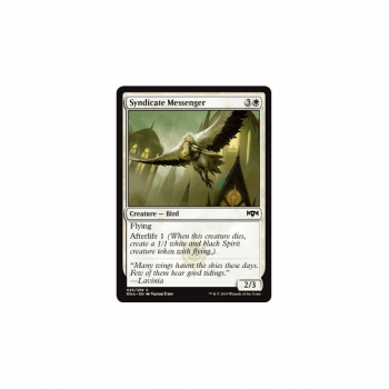 Syndicate Messenger : RAVNICA ALLEGIANCE 025/259 - Magic the Gathering Single Card