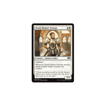 Tenth District Veteran : RAVNICA ALLEGIANCE 026/259 - Magic the Gathering Single Card
