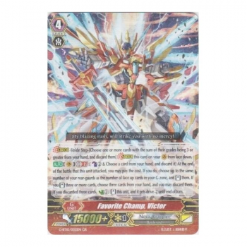 Favorite Champ, Victor : G-BT10-002 - Cardfight!! Vanguard Single Card