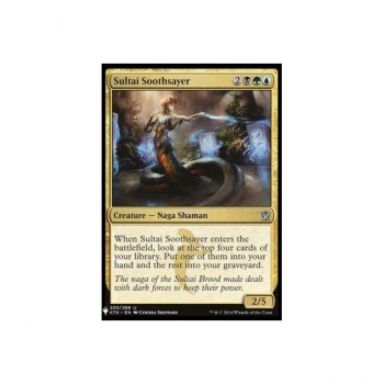 Sultai Soothsayer : MYSTERY BOOSTER 1610 - Magic the Gathering Single Card