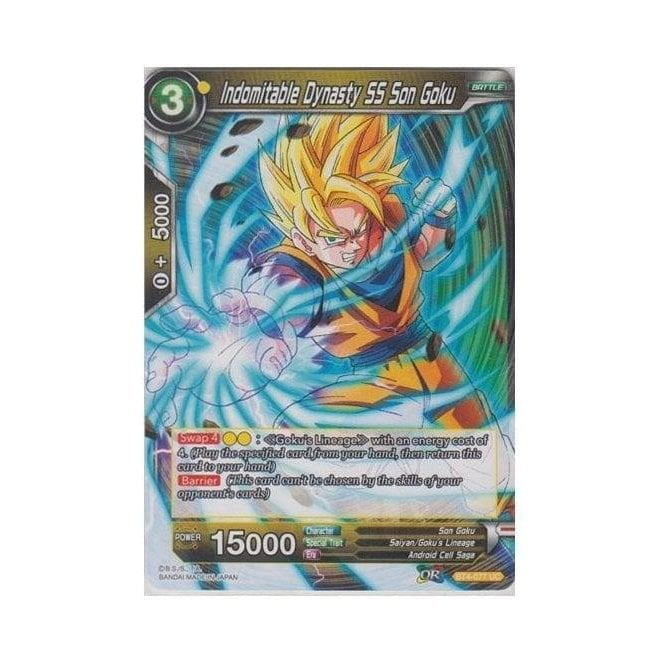 DragonBall Super Card Game - Single Card Colossal Warfare #077 :  Indomitable Dynasty SS Son Goku (FOIL) | Chaos Cards