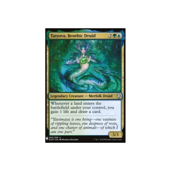 Tatyova, Benthic Druid : MYSTERY BOOSTER 1612 - Magic the Gathering Single Card