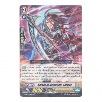 Knight of Selection, Fergus : G-BT10-049 - Cardfight!! Vanguard Single Card