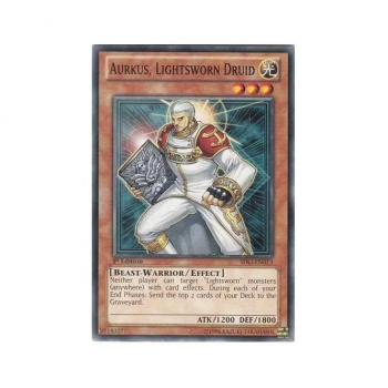 Aurkus, Lightsworn Druid (Common) : SDLI-EN013 - Yu-Gi-Oh! Single Card