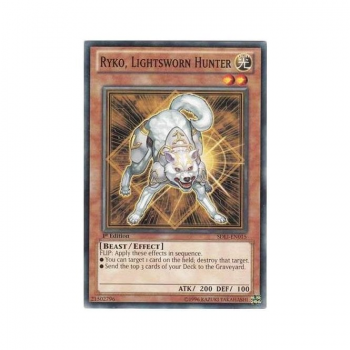 Ryko, Lightsworn Hunter (Common) : SDLI-EN015 - Yu-Gi-Oh! Single Card