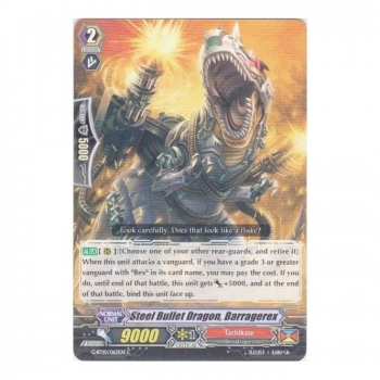 Steel Bullet Dragon, Barragerex : G-BT10-062 - Cardfight!! Vanguard Single Card