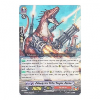 Cataclysmic Bullet Dragon, Raptrex : G-BT10-065 - Cardfight!! Vanguard Single Card