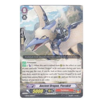 Ancient Dragon, Pterakid : G-BT10-068 - Cardfight!! Vanguard Single Card