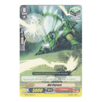 Aid Styraco : G-BT10-072 - Cardfight!! Vanguard Single Card