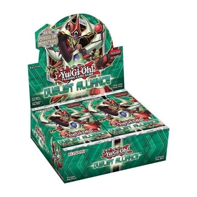 Yu-Gi-Oh! Sealed Booster BOX (24 packs) - Duelist Alliance (1st Edition) | Chaos Cards Yu-Gi-Oh! Sealed Booster BOX (24 packs) - Duelist Alliance (1st Edition) | Chaos Cards