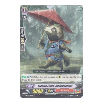 Stealth Fiend, Umbredanuki : G-BT10-081 - Cardfight!! Vanguard Single Card