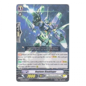 Neptune Blaukluger : G-BT10-093 - Cardfight!! Vanguard Single Card