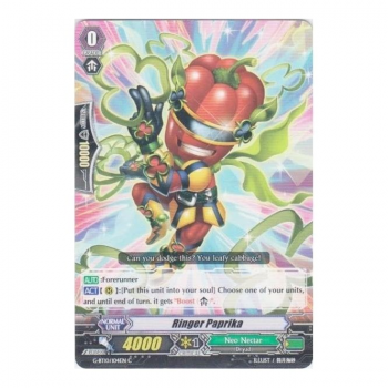 Ringer Paprika : G-BT10-104 - Cardfight!! Vanguard Single Card