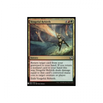 Vengeful Rebirth : MYSTERY BOOSTER 1625 - Magic the Gathering Single Card