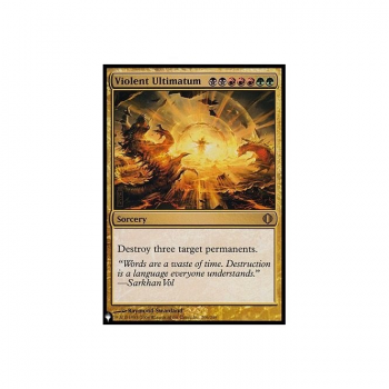 Violent Ultimatum : MYSTERY BOOSTER 1626 - Magic the Gathering Single Card