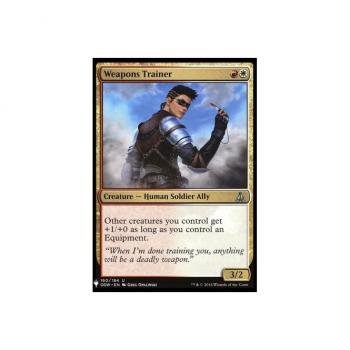 Weapons Trainer : MYSTERY BOOSTER 1630 - Magic the Gathering Single Card