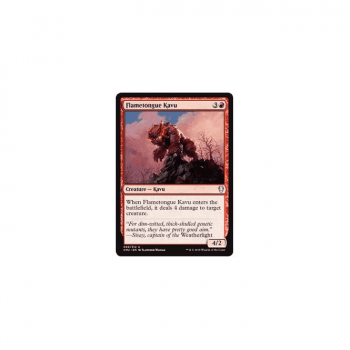 Flametongue Kavu : COMMANDER ANTHOLOGY 2018 099/312 - Magic the Gathering Single Card
