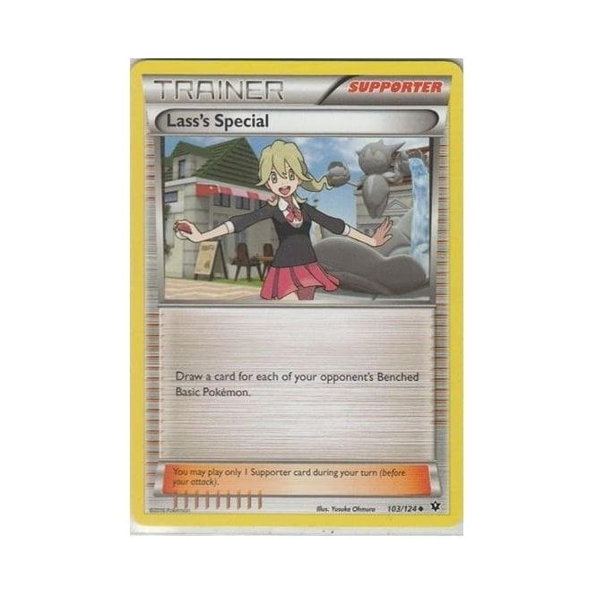 Pokemon Single Card XY - FATES COLLIDE - 103/124 : Lass's Special | Chaos Cards Pokemon Single Card XY - FATES COLLIDE - 103/124 : Lass's Special | Chaos Cards