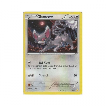 Glameow : XY - ELITE TRAINER PIKACHU LIBRE & SUICUNE P001 - Pokemon Single Card