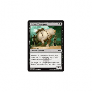 Debtors' Transport : RAVNICA ALLEGIANCE 072/259 - Magic the Gathering Single Card