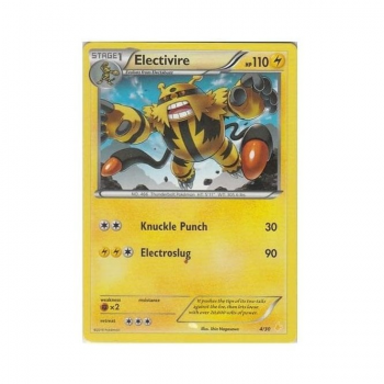 Electivire : XY - ELITE TRAINER PIKACHU LIBRE & SUICUNE P004 - Pokemon Single Card