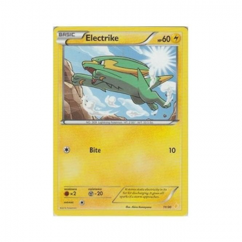 Electrike : XY - ELITE TRAINER PIKACHU LIBRE & SUICUNE P011 - Pokemon Single Card