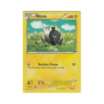 Blitzle : XY - ELITE TRAINER PIKACHU LIBRE & SUICUNE P012 - Pokemon Single Card