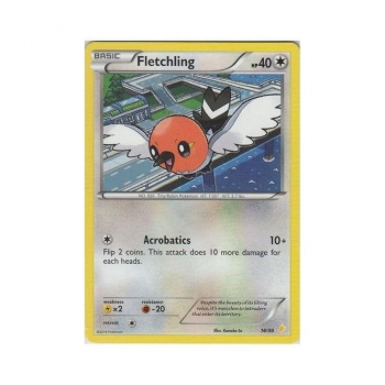 Fletchling : XY - ELITE TRAINER PIKACHU LIBRE & SUICUNE P016 - Pokemon Single Card