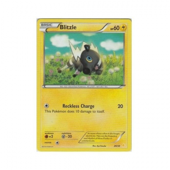 Blitzle : XY - ELITE TRAINER PIKACHU LIBRE & SUICUNE P026 - Pokemon Single Card