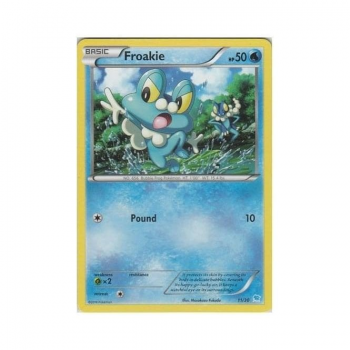 Froakie : XY - ELITE TRAINER PIKACHU LIBRE & SUICUNE S011 - Pokemon Single Card