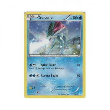 Suicune : XY - ELITE TRAINER PIKACHU LIBRE & SUICUNE S014 - Pokemon Single Card