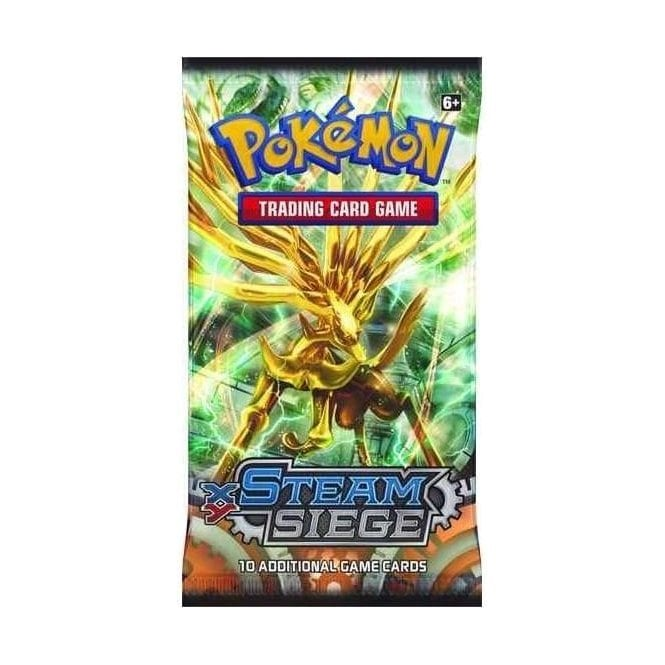 XY Steam Siege Booster Pack 10 Cards Sealed 2016 Pokemon XY Steam Siege Booster Pack 10 Cards Per Pack, Random Art, Factory Sealed (2016) Booster Pokemon Pack XY Steam Siege Booster Pack 10 Cards Sealed 2016 Pokemon XY Steam Siege Booster Pack 10 Cards Per Pack, Random Art, Factory Sealed (2016) Booster Pokemon Pack